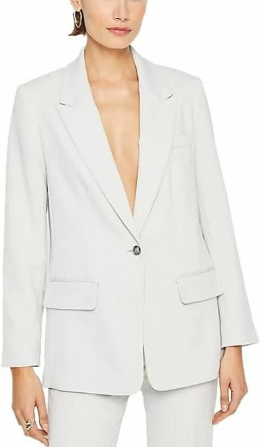 Club Monaco Women's Gaios Blazer | Slim Fit Tailored Jacket for Women | Classic Office & Casual Wear