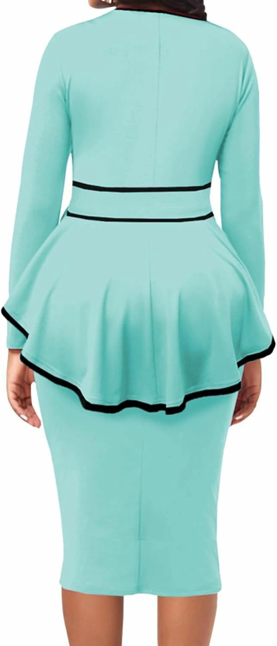 Yiershu Women's Professional Bodycon Dress for Office Work Business and Church Occasions