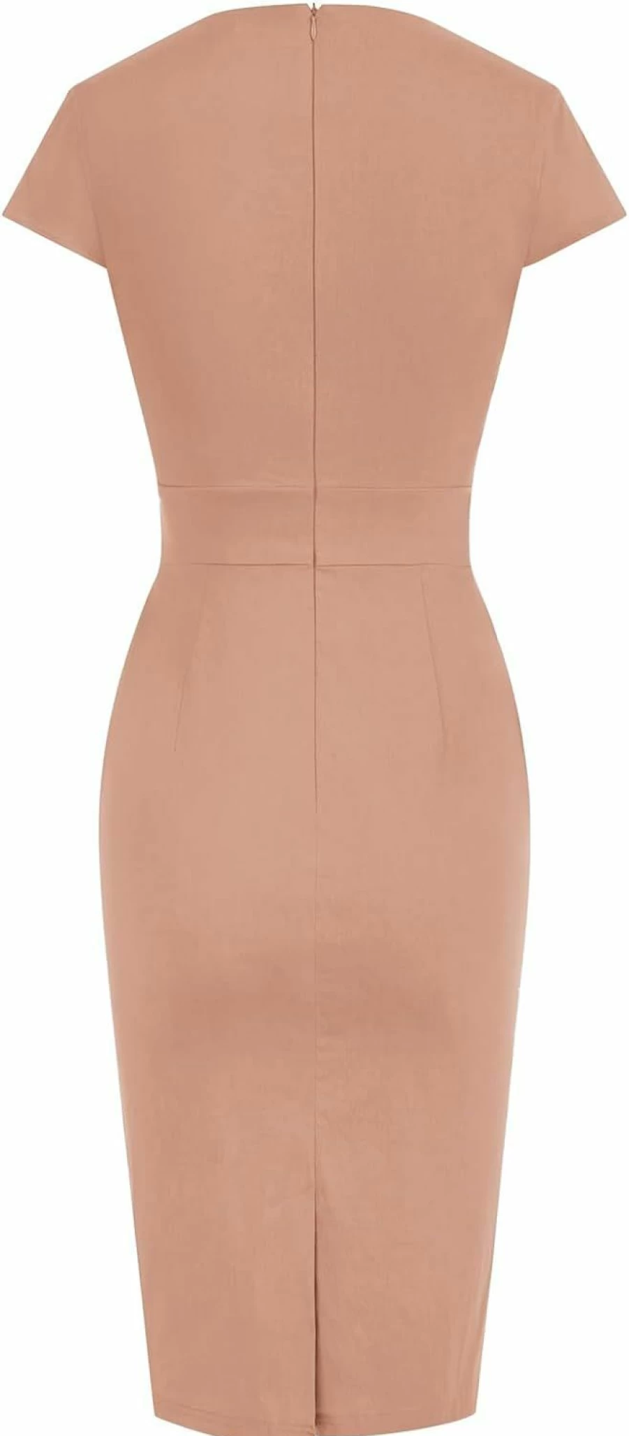 GRACE KARIN Retro Floral Pencil Dress Vintage Cocktail Party Cap Sleeve Elegant Midi Dress