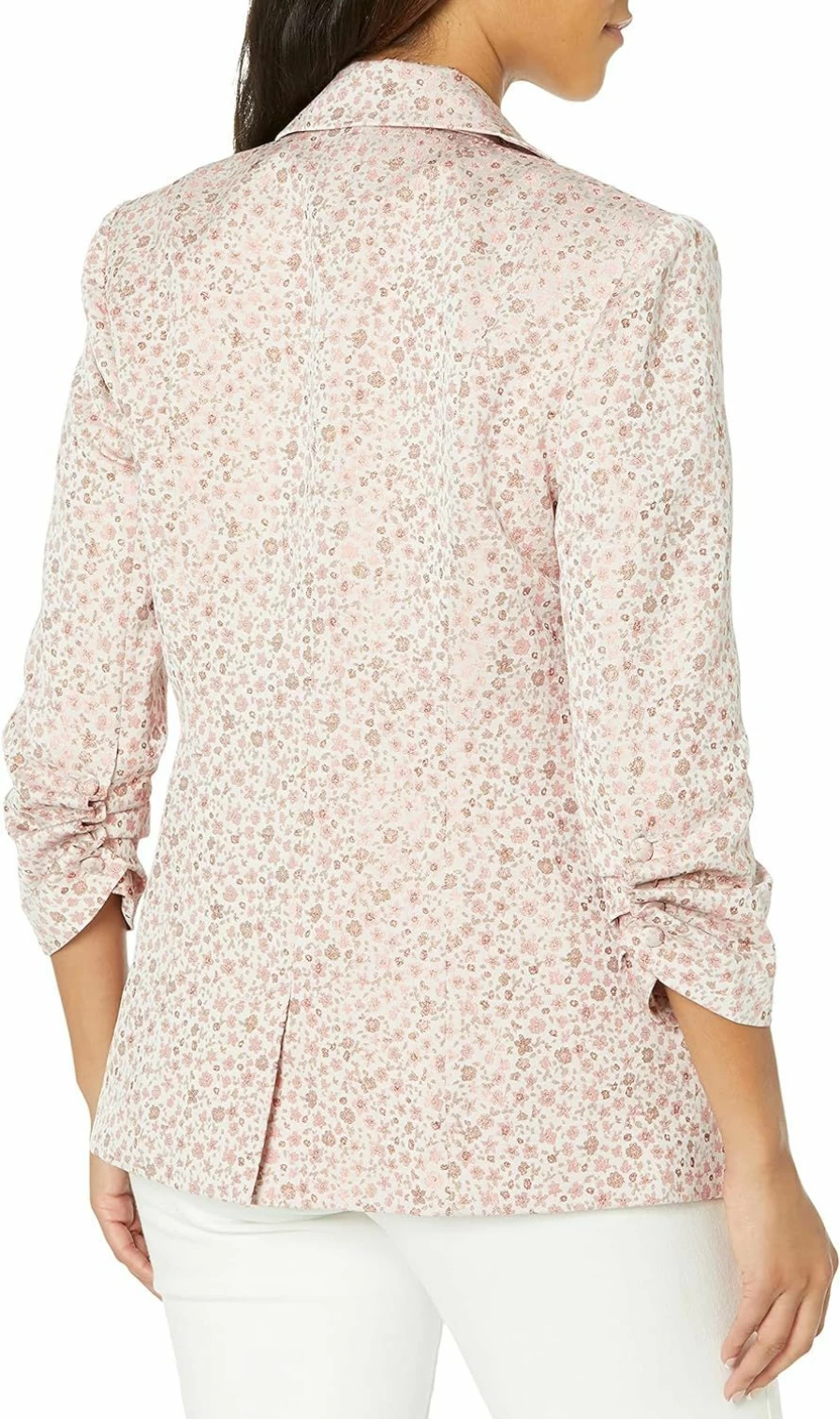 Cinq a Sept Women's Khloe Blazer in Luxurious Lurex Jacquard for Elegant Evening Wear